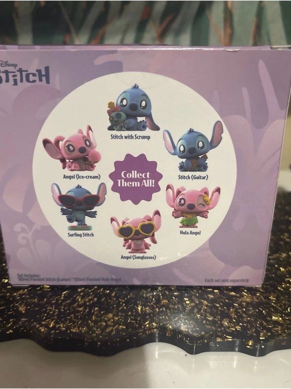 Disney two flocked